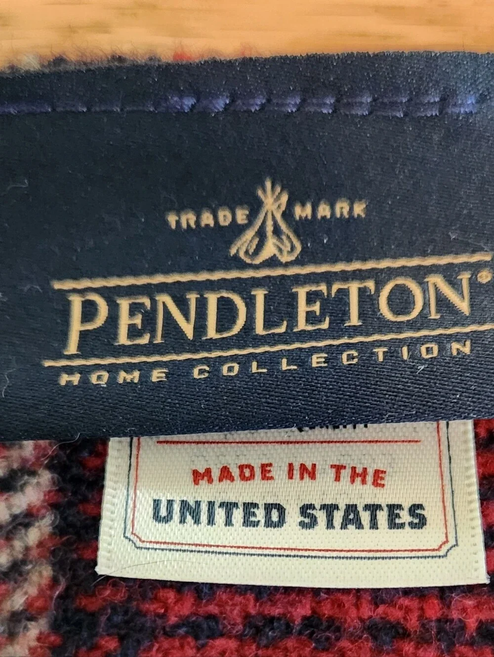 Pendelton Home Collection Wool Throw Blanket  54